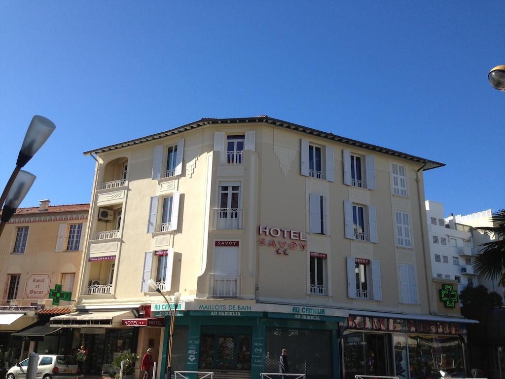 Hotel Savoy Juan-les-Pins Bagian luar foto